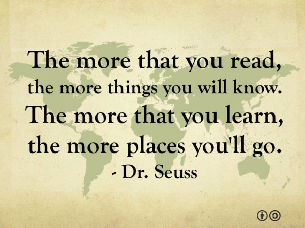 Dr. Seuss on Learning