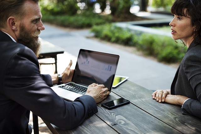 Laptop Man Beard